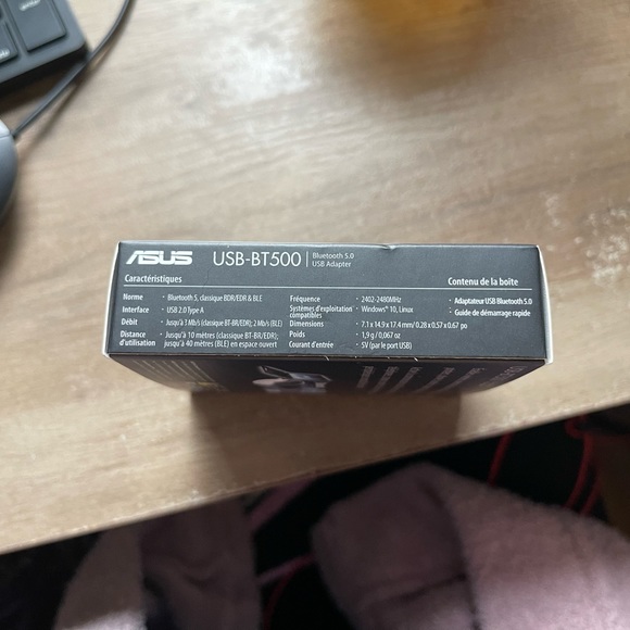 Letton Bluetooth gaming headset L13 with Asus Bluetooth 5.0 USB-BT500 - Picture 10 of 12